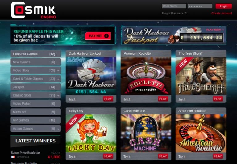 Cosmik Casino Bonus Cosmik Casino Bonus