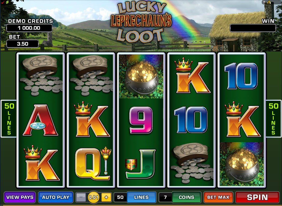 Lucky leprechaun free slot game