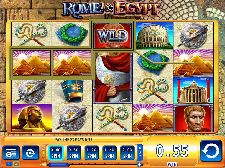 Rome and egypt slots youtube