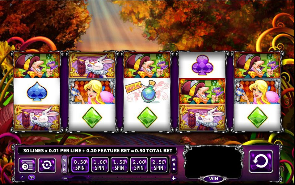 Software codes alice and the mad tea party slot machine online wms rewards fever meaning