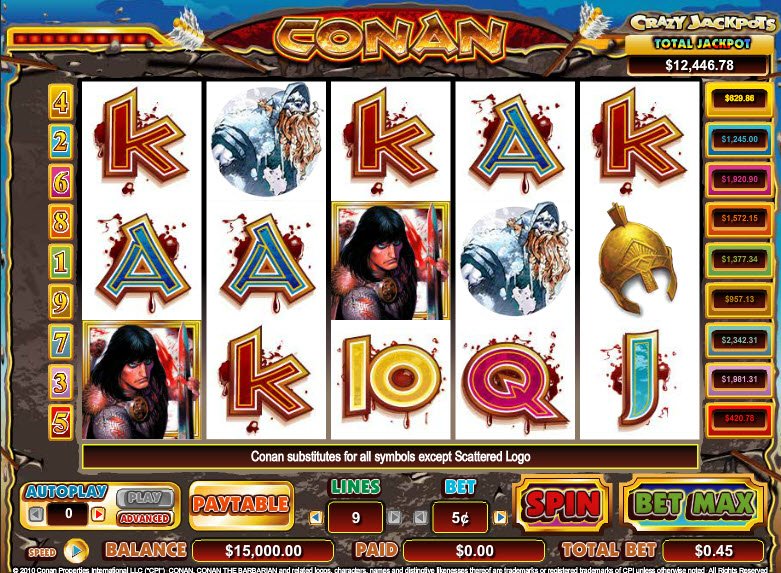 Spiele Conan The Barbarian - Video Slots Online Spiele Conan The Barbarian - Video Slots Online