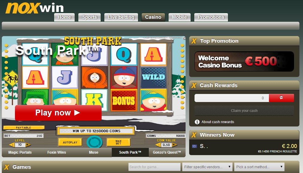 Noxwin Casino Noxwin Casino