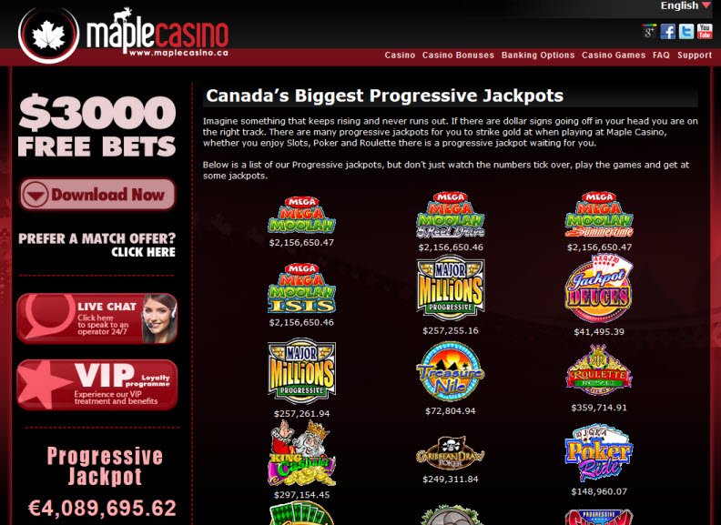 Maple Casino Download