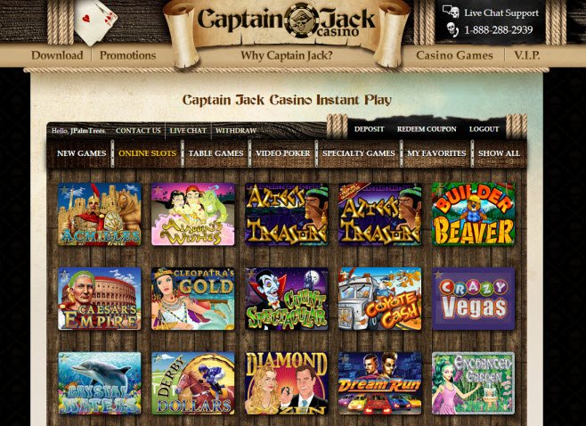 Captain Jack Casino No Deposit Captain Jack Casino No Deposit