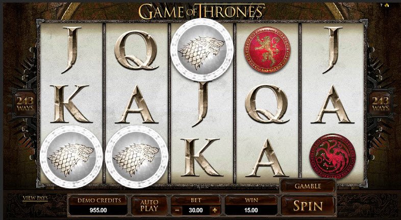 GAME OF THRONES SLOT MACHINES IN RENO