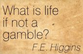 Get a List of Famous Gambling Quotes