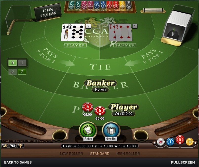 Home / All slots / Baccarat Professional Series free spins.Baccarat Professional Series free spins.The game is developed NetEnt.Baccarat Professional Series was released on May 1, and is available in 2 countries and 3 casinos.The .