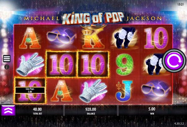 Michael jackson slot machine the king of pop online slot review
