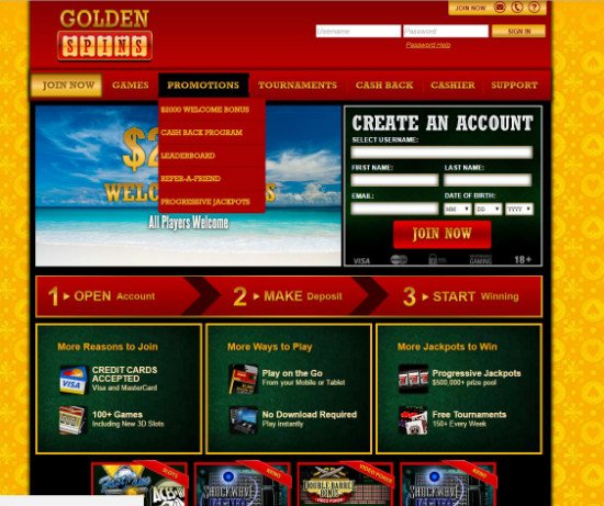 Golden Spins Casino Golden Spins Casino